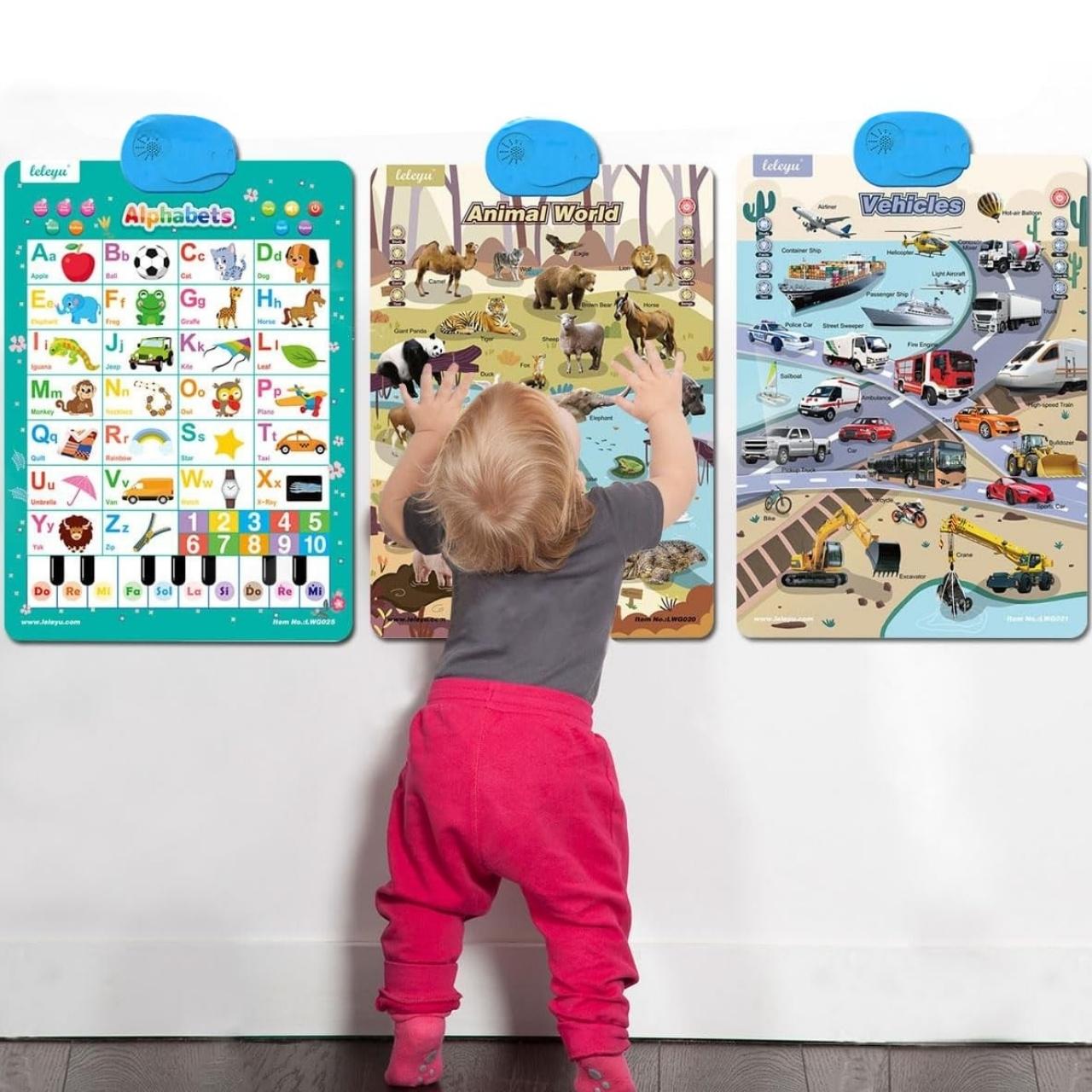Decorazione divertente ed educativa per la stanza di un bambino