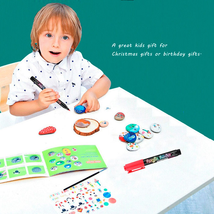 AcrylicMarkers, pennarelli acrilici (24 pz) - Image 4