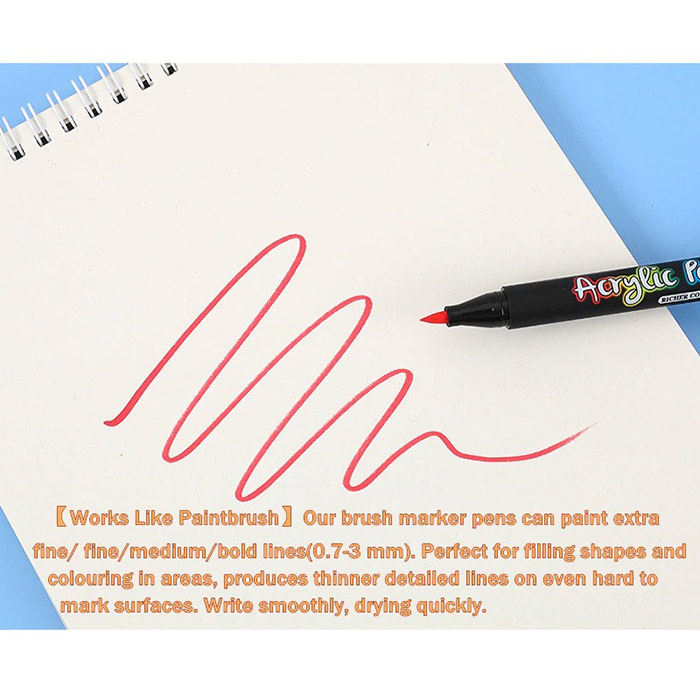 AcrylicMarkers, pennarelli acrilici (24 pz) - Image 6