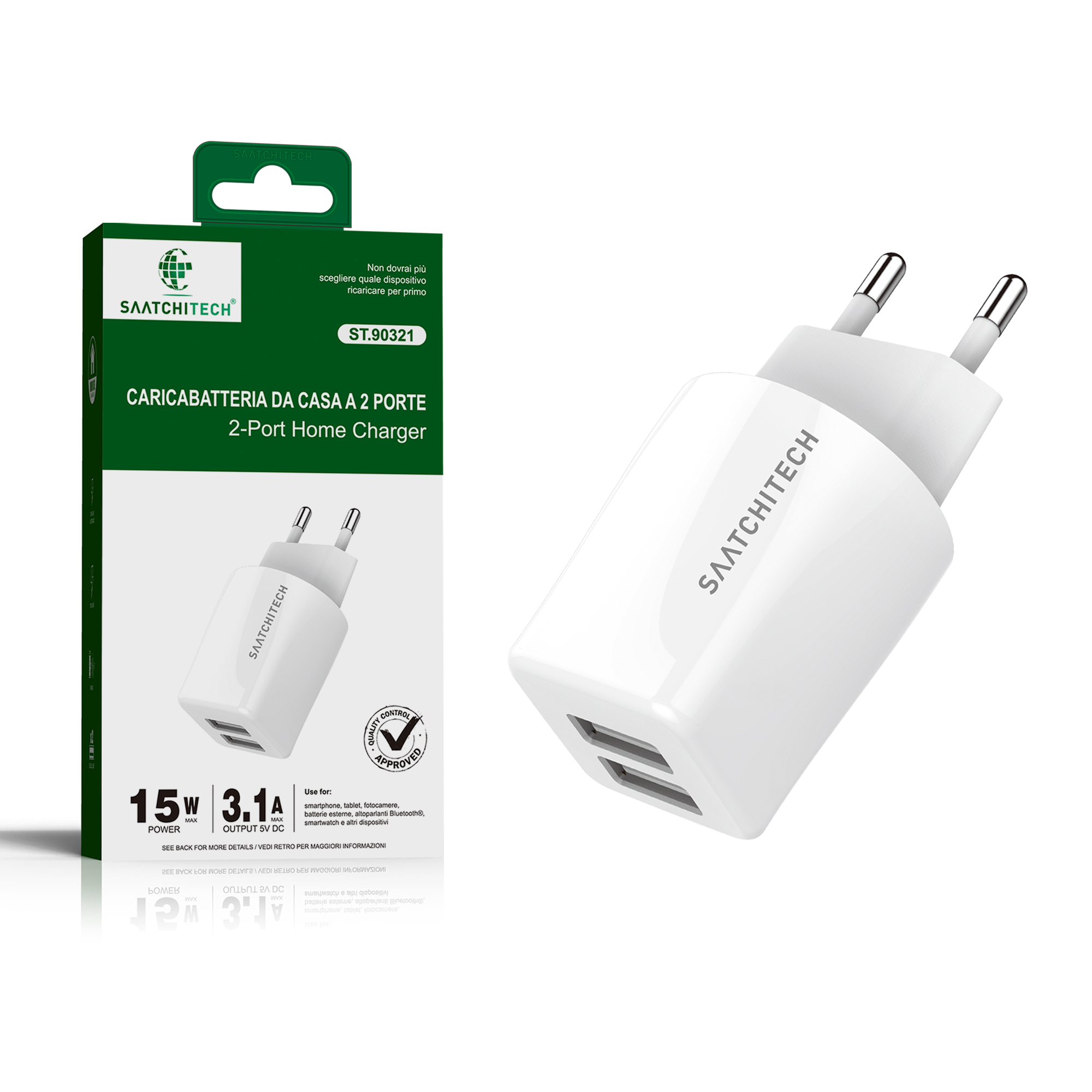AdapterUsb, adattatore con 2 ingressi USB - Image 2