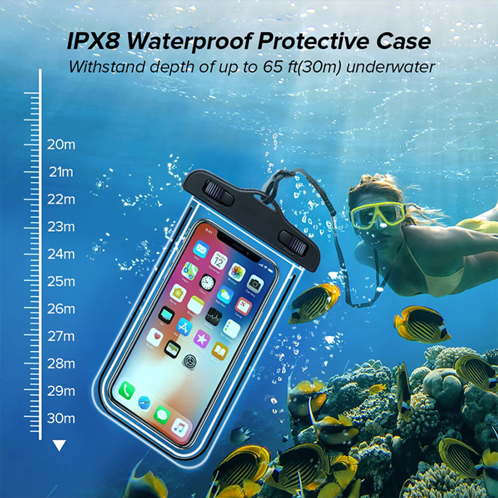 AquaBag, custodia per telefono impermeabile trasparente - Image 7