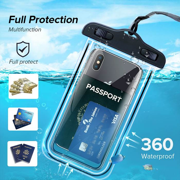 AquaBag, custodia per telefono impermeabile trasparente - Image 8