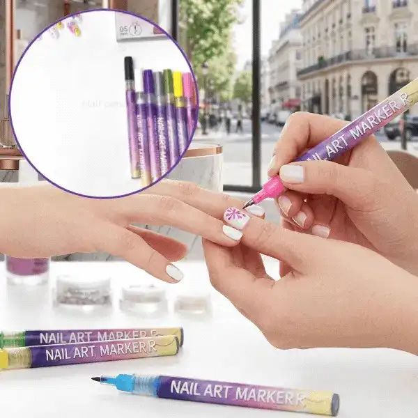 Set di penne colorate per pittura unghie, ArtNails