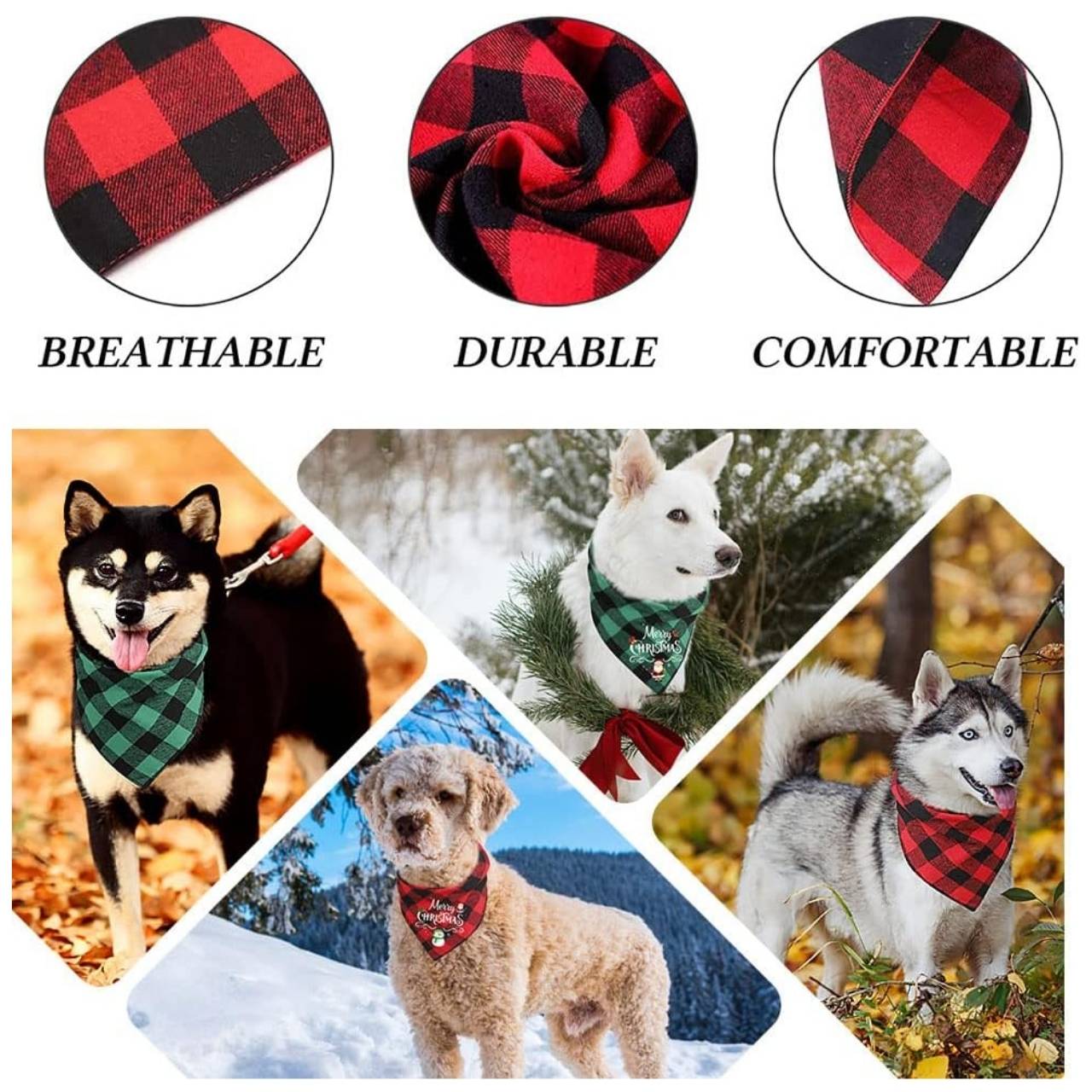 Bandana, il foulard di Natale per cani - Image 3