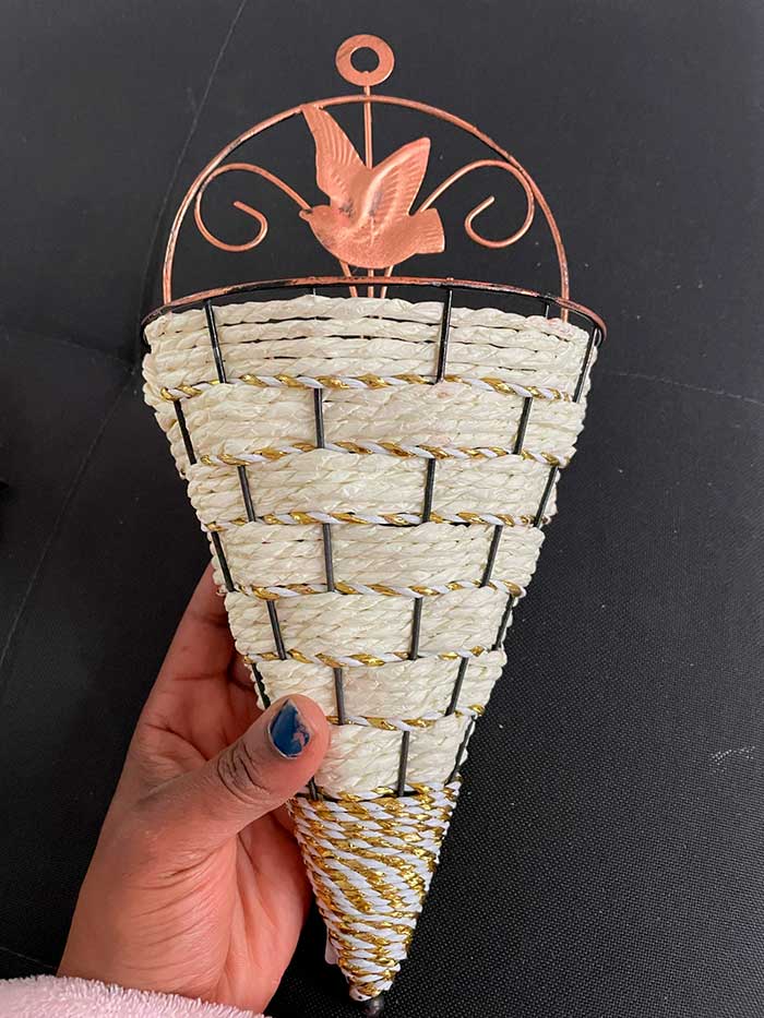 BasketVase, cesto di fiori da parete - Image 7