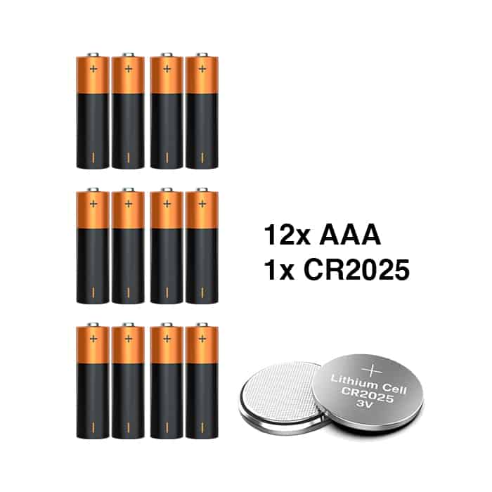 Set batterie per luci LED GlowWaterLights (13 pz.) - Image 4