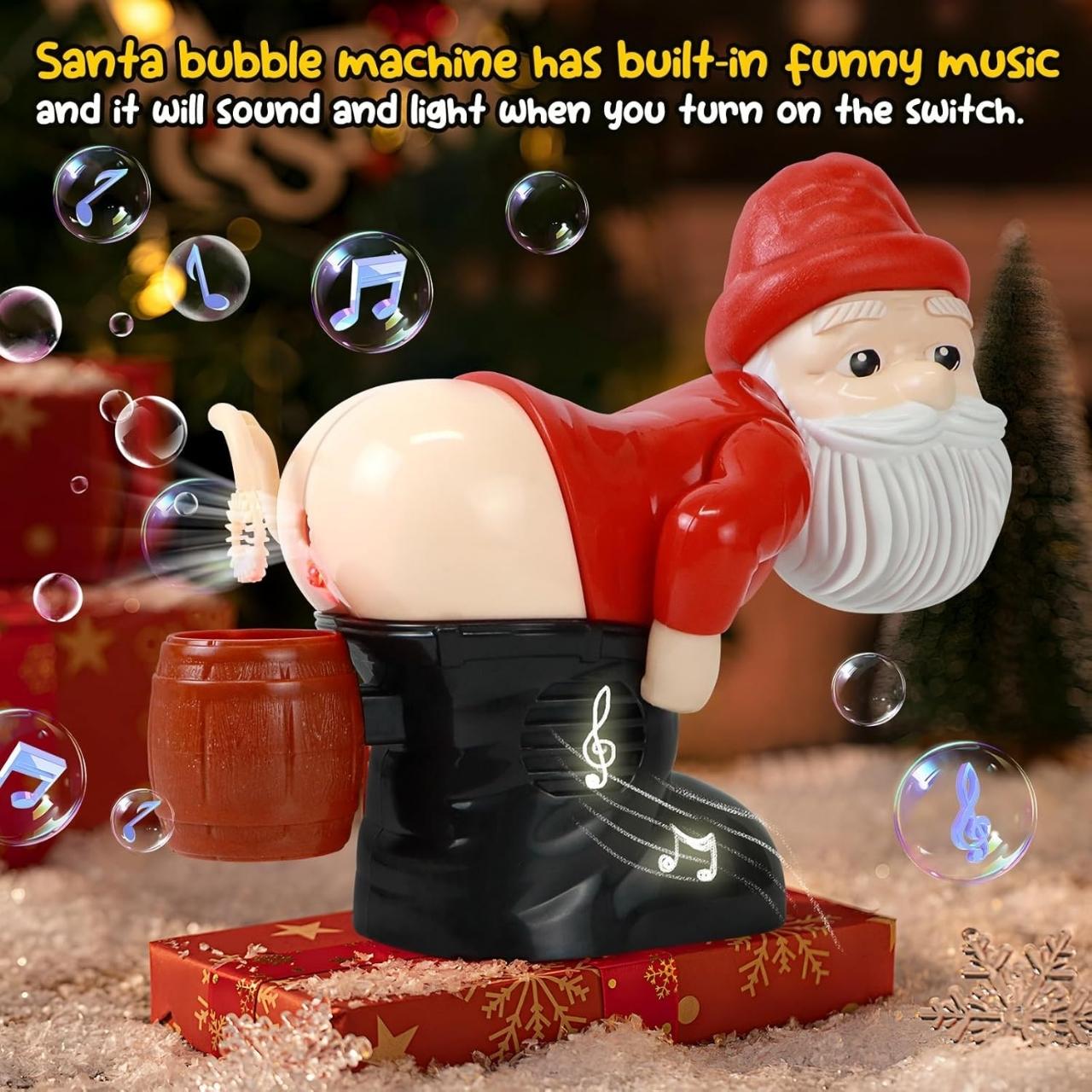 BlowSanta, giocattolo a bolle di sapone di Babbo Natale - Image 4