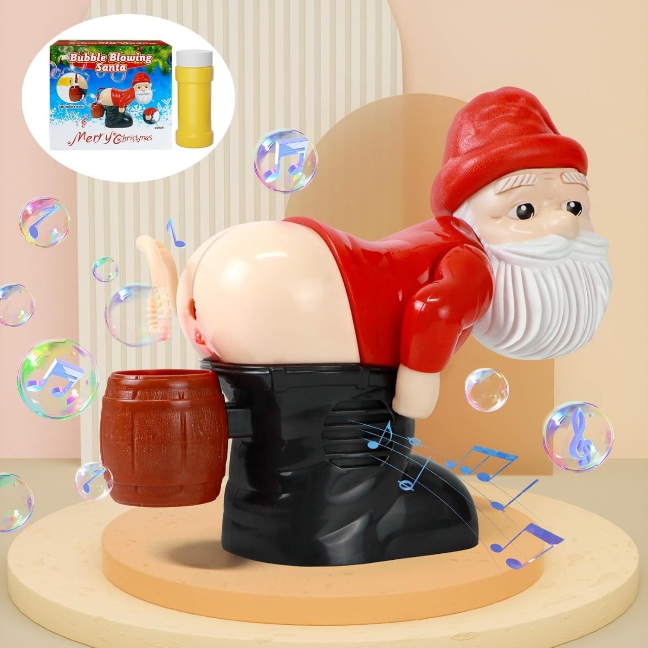BlowSanta, giocattolo a bolle di sapone di Babbo Natale - Image 5