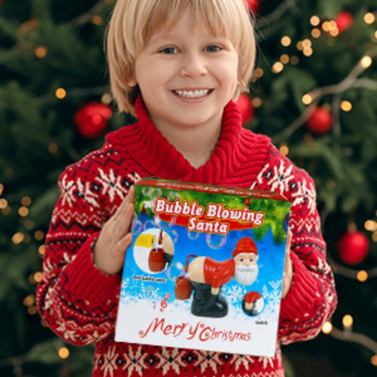 BlowSanta, giocattolo a bolle di sapone di Babbo Natale - Image 6