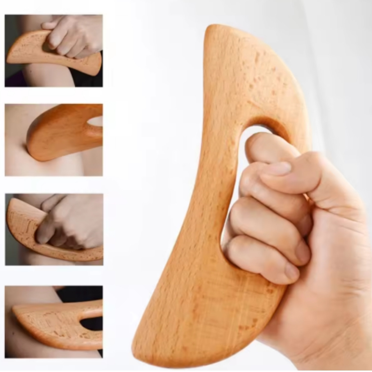 BodyGuaSha, uno strumento di massaggio in legno per il relax totale del corpo - Image 8