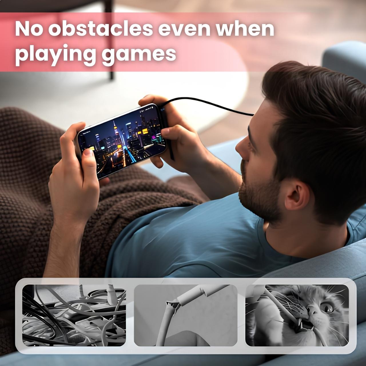 Nessun ostacolo nemmeno durante il gioco
