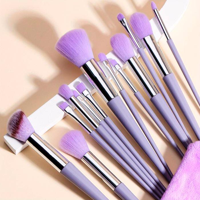 BrushSet, set di 13 pennelli per trucco con custodia - Image 5