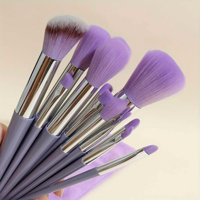 BrushSet, set di 13 pennelli per trucco con custodia - Image 6