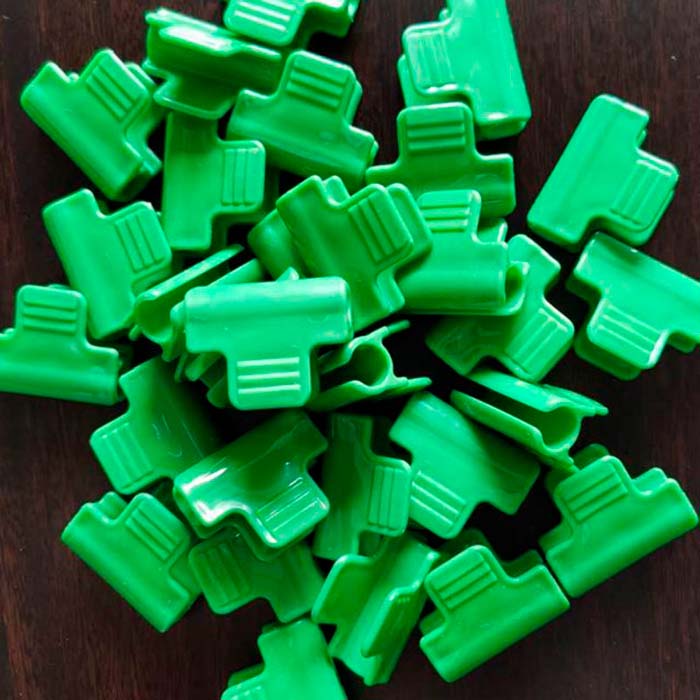 Buckles per fissare fogli, tessuti non tessuti e reti (30 pezzi) - Image 3