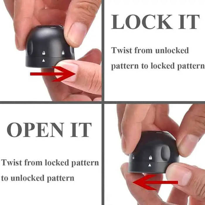 CapLock, tappo per bottiglia sottovuoto (1 per vino + 1 per champagne) - Image 3
