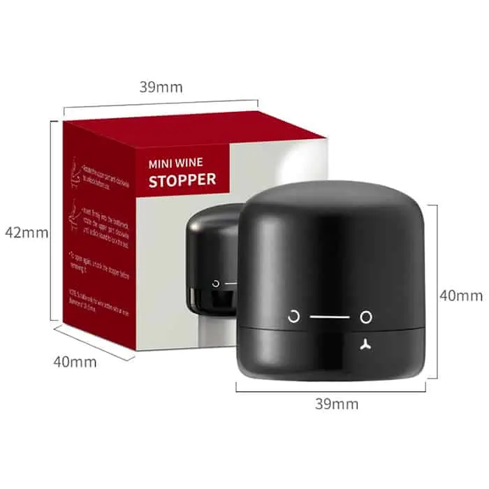 CapLock, tappo per bottiglia sottovuoto (1 per vino + 1 per champagne) - Image 8
