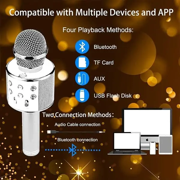 CaraokeStar, microfono wireless con altoparlante per il karaoke - Image 5