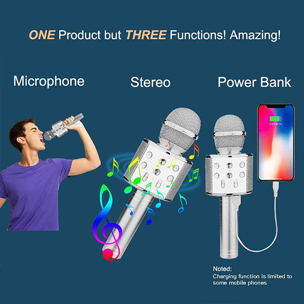 CaraokeStar, microfono wireless con altoparlante per il karaoke - Image 7