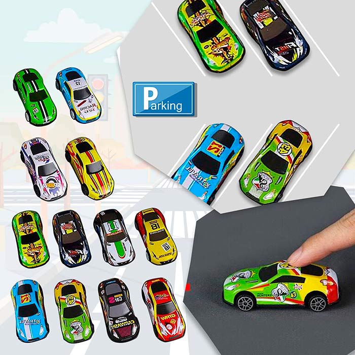 CatapultCars, set di 10 macchine per bambini - Image 4
