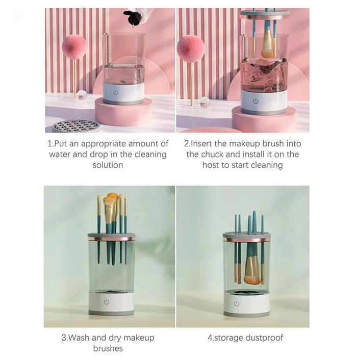 CleanMakeup, un dispositivo per pulire e conservare i pennelli per il trucco - Image 8