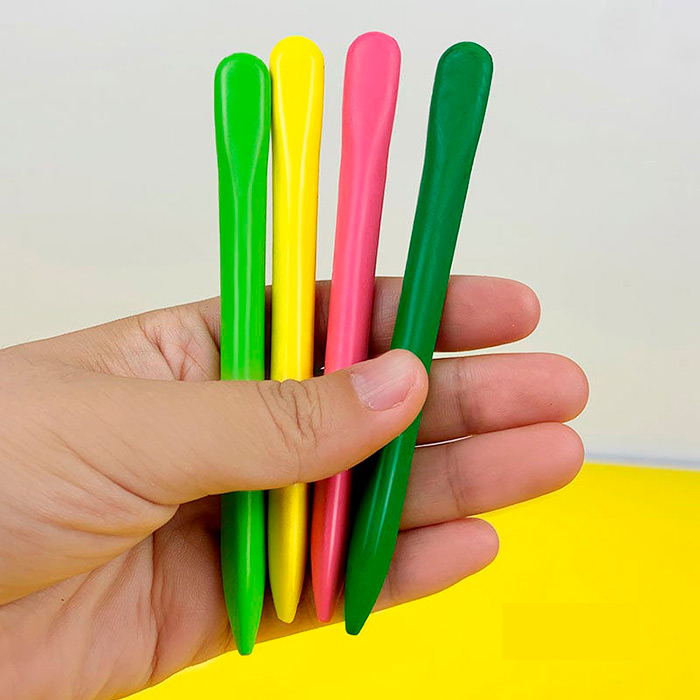 Crayons, matite di cera compatta (24 pezzi) - Image 4