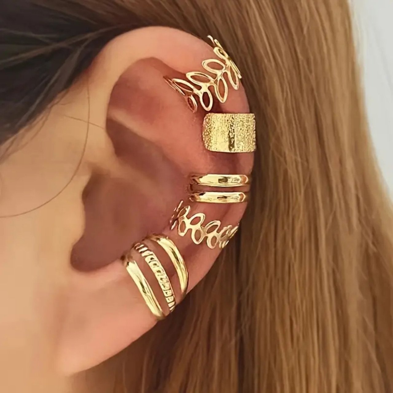 CuffEar, set di 5 orecchini senza piercing - Image 3