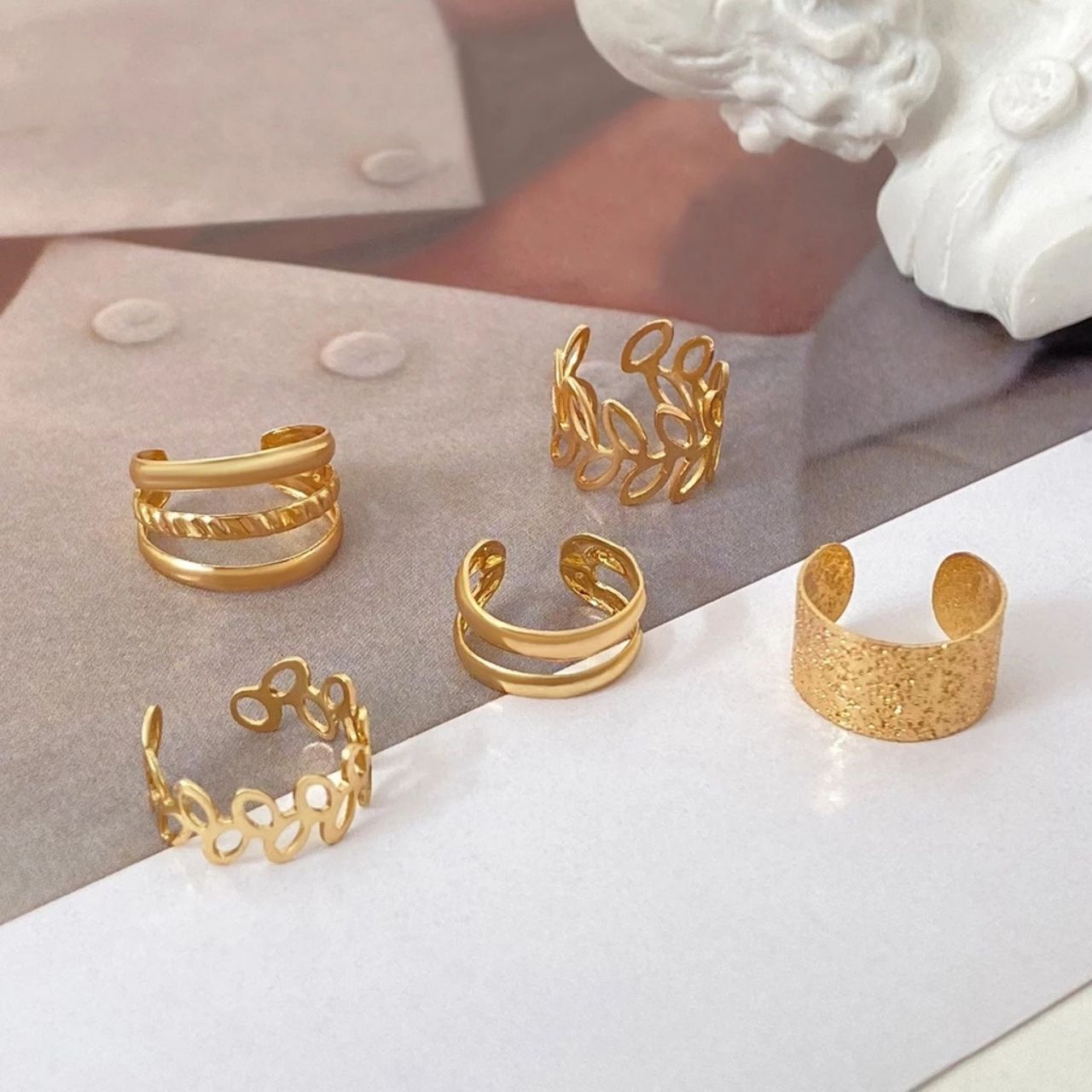 CuffEar, set di 5 orecchini senza piercing - Image 7