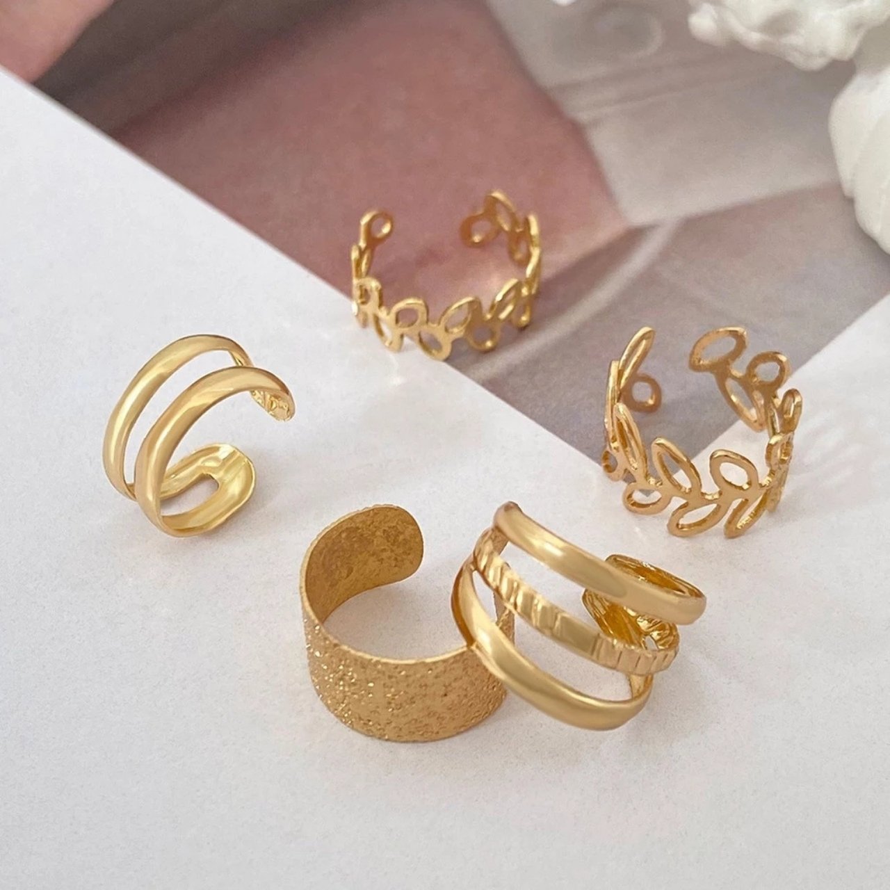 CuffEar, set di 5 orecchini senza piercing - Image 9