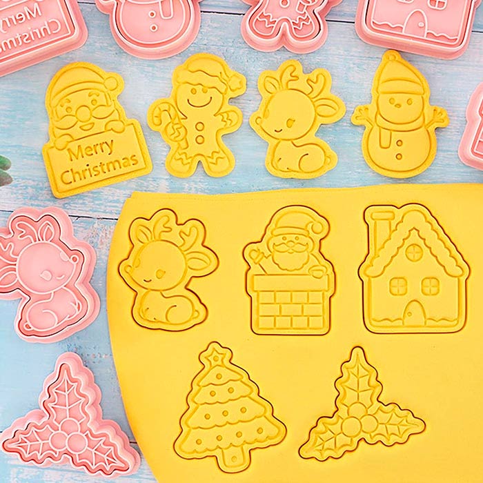 CutCookies, stampi per biscotti di Natale (8 stampi per biscotti) - Image 4