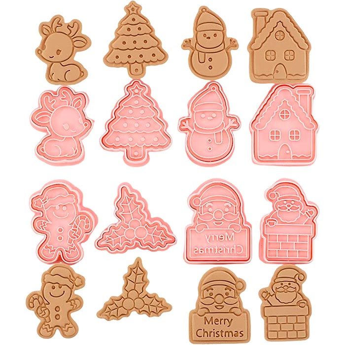 CutCookies, stampi per biscotti di Natale (8 stampi per biscotti) - Image 5