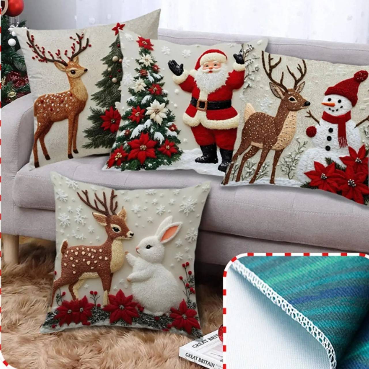 CutePillows, federe natalizie (4 pezzi) - Image 8