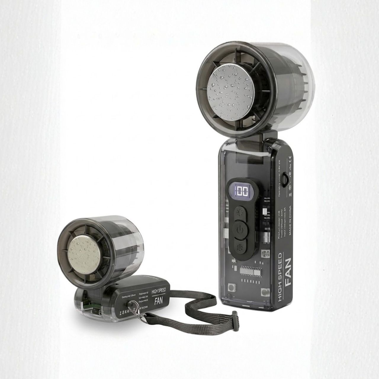 Ventilatore portatile pieghevole 3 in 1, CyberFan - Image 4