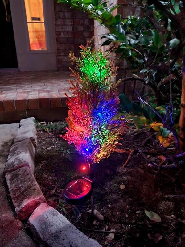 Cypress, una lampada solare a forma di albero di cipresso - Image 10