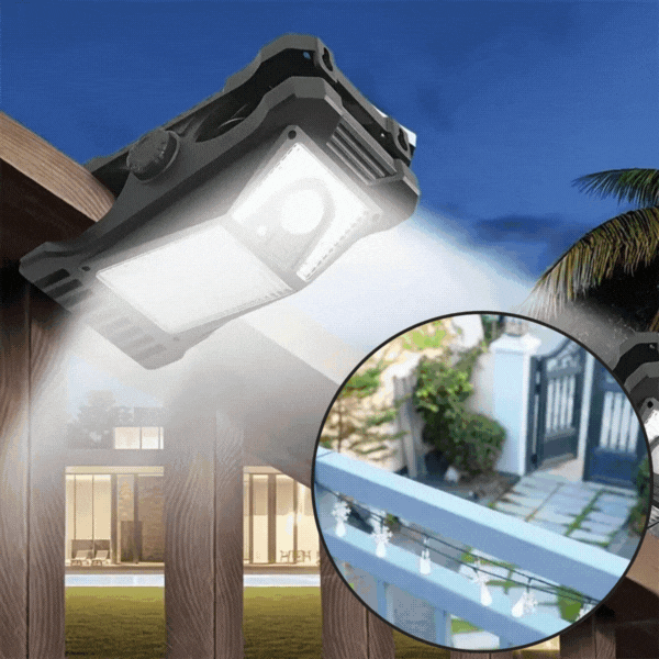 DeckClip, Luce Solare da Giardino con Clip e Sensore di Movimento - Image 10