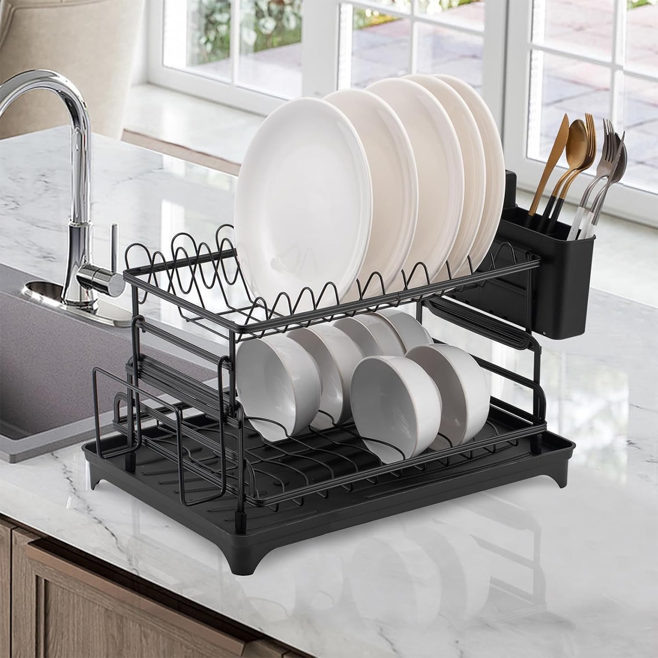Tieni il piano della tua cucina asciutto e ordinato.