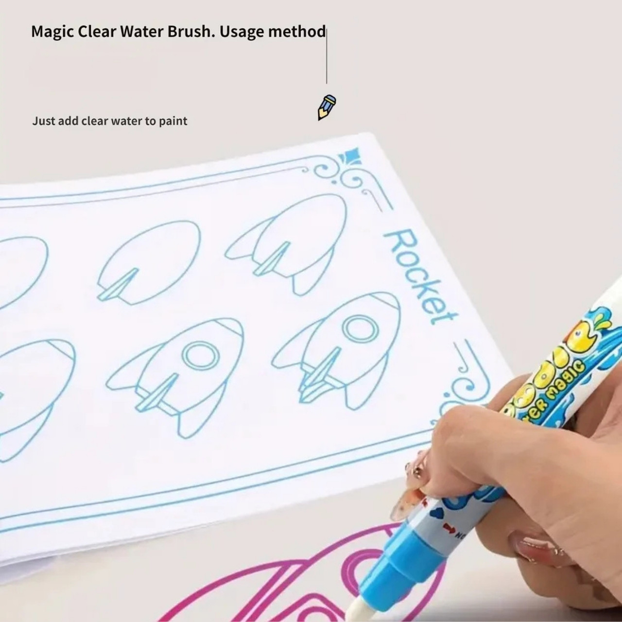 DoodleMat, il tappetino magico per disegnare con l'acqua - Image 5