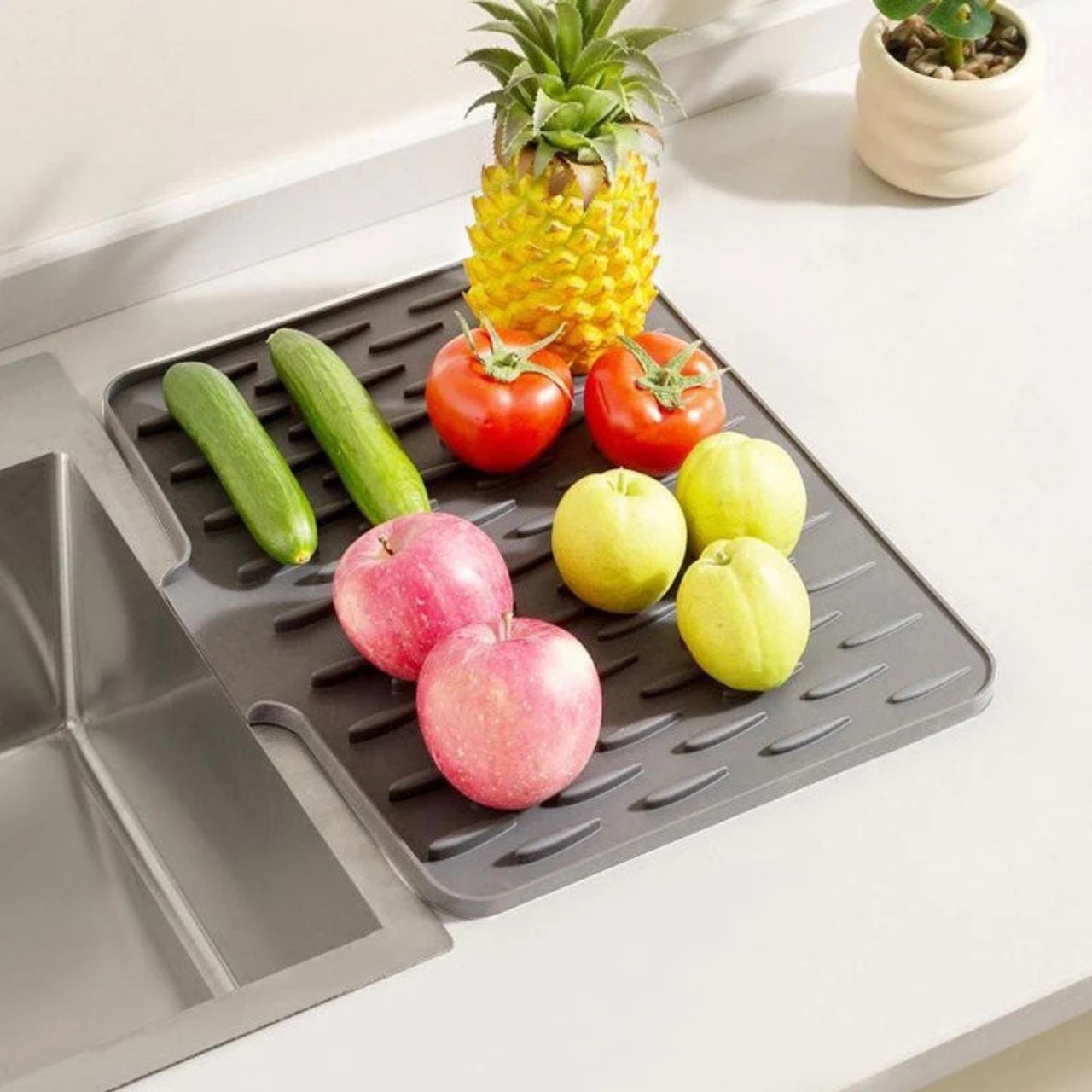 DripDrain, tappetino in silicone multiuso - Image 4