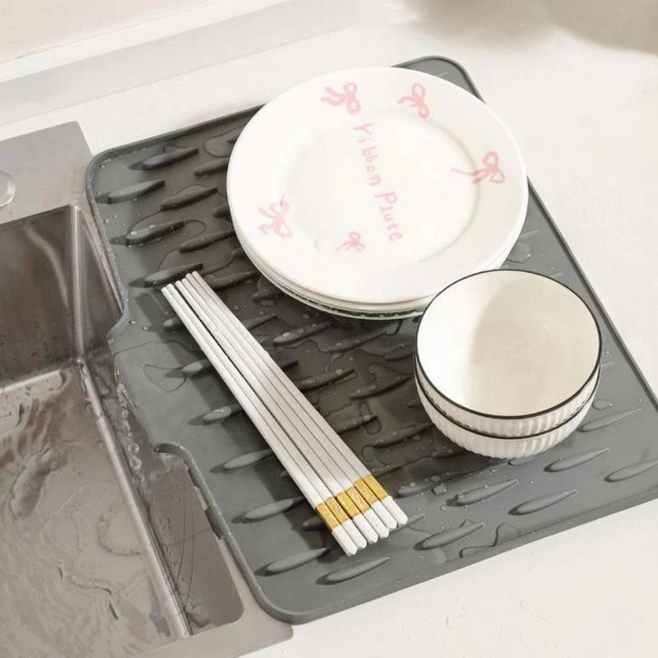 DripDrain, tappetino in silicone multiuso - Image 5