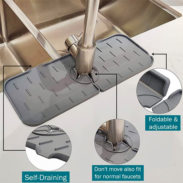 DryingPad, tappetino in silicone per lavello da cucina o lavandino del bagno - Image 10