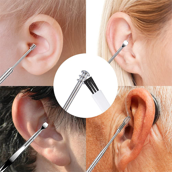 EarCleaningKit, set da 7 pezzi con accessori per una pulizia sicura delle orecchie - Image 4