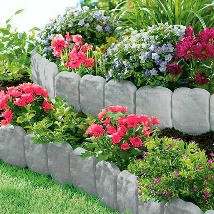 Edges, bordura decorativa per giardino e piante ornamentali (10 pezzi) - Image 6