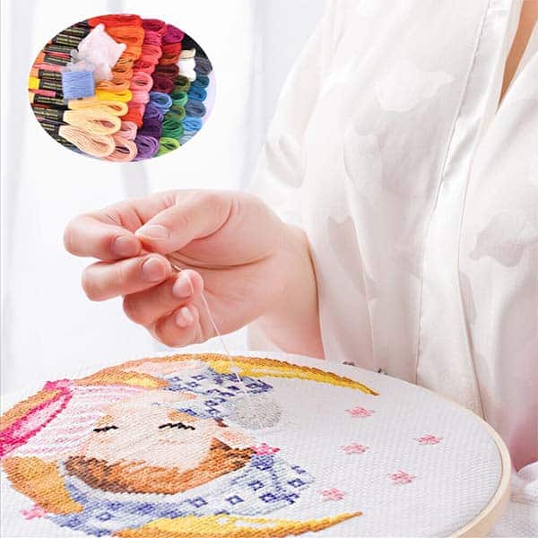 EmbroideryKit, un set da 136 pezzi: fili e altri accessori da ricamo più comuni - Image 10