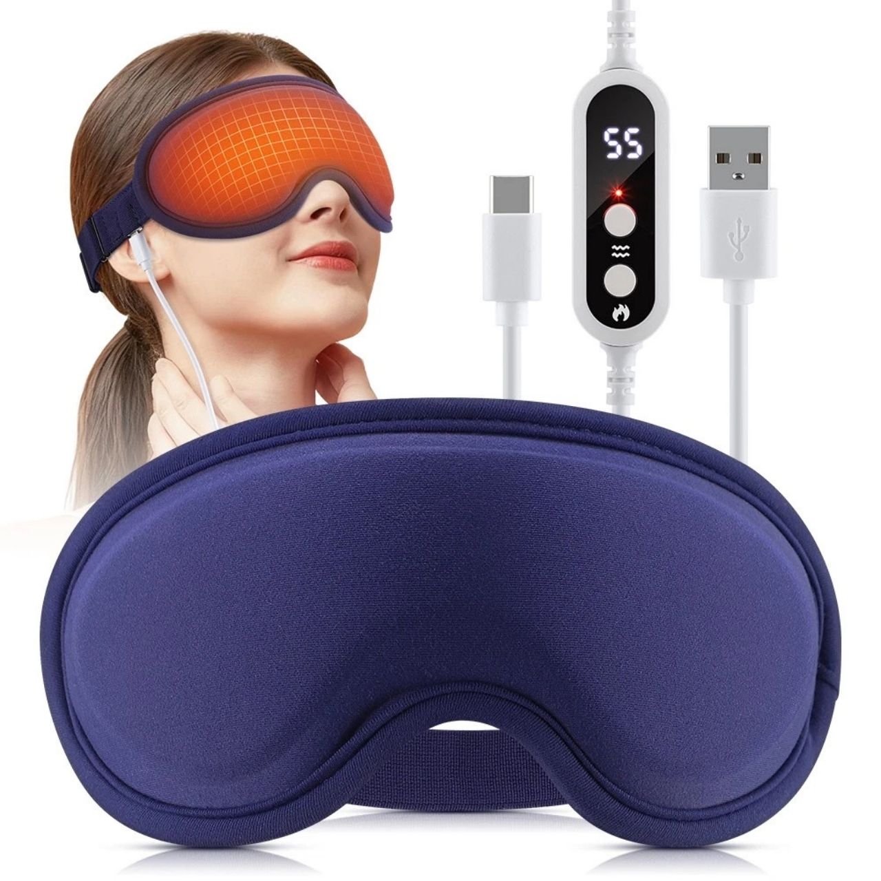 EyeMask, maschera per occhi riscaldata con massaggio - Image 8