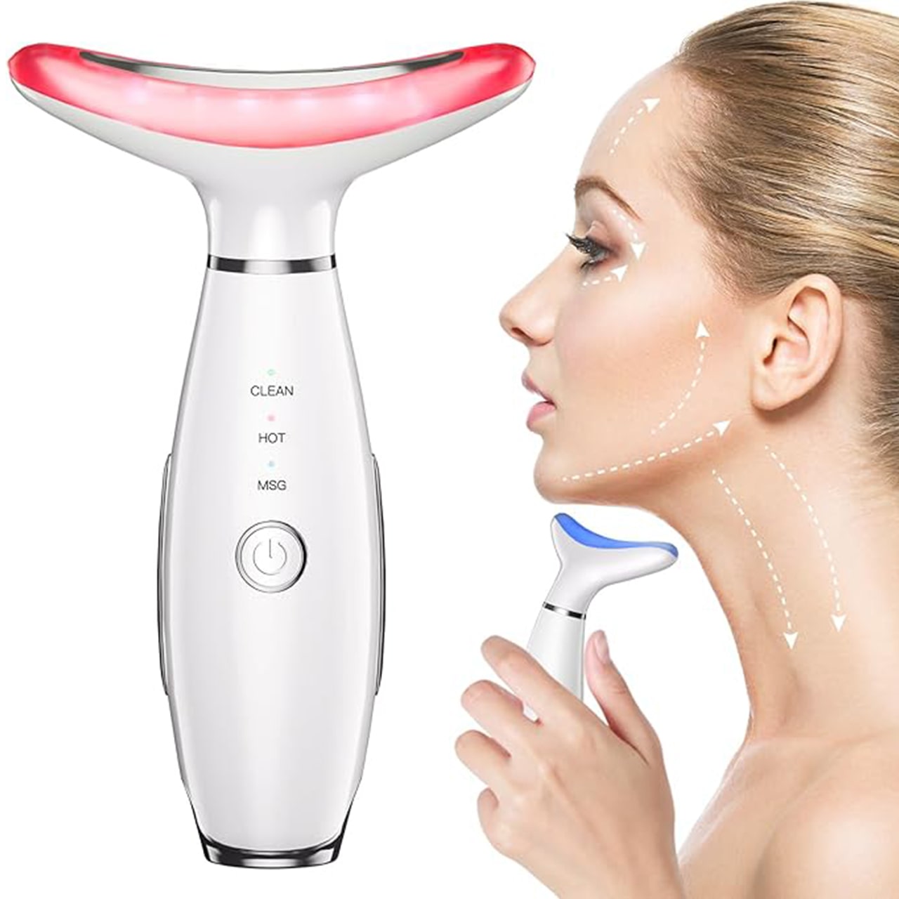 FaceTool, tonificatore per viso e collo a LED - Image 5
