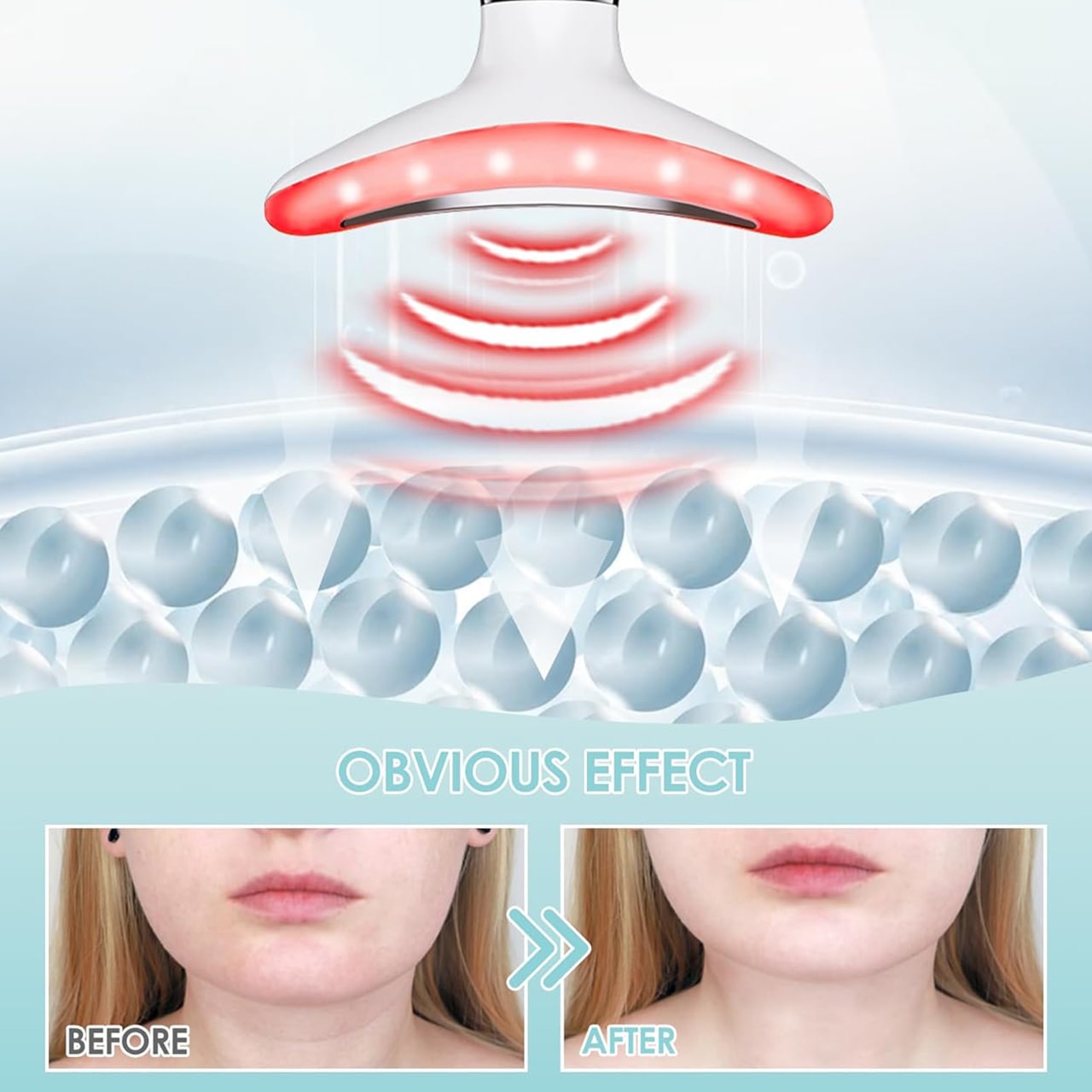 La terapia della luce LED rilascia tensione e aiuta a migliorare l'aspetto della pelle!