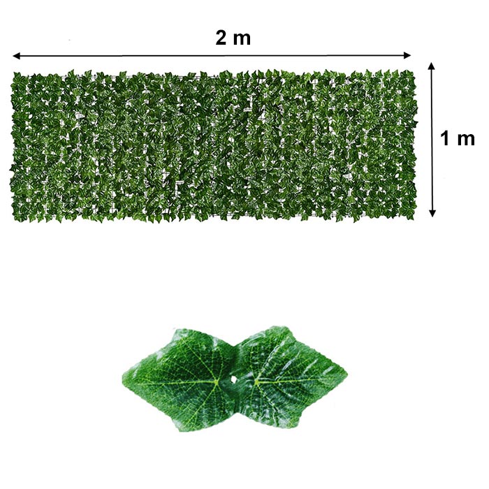 FenceLeaf, un pannello verde con l'aspetto di foglie verdi naturali - Image 2