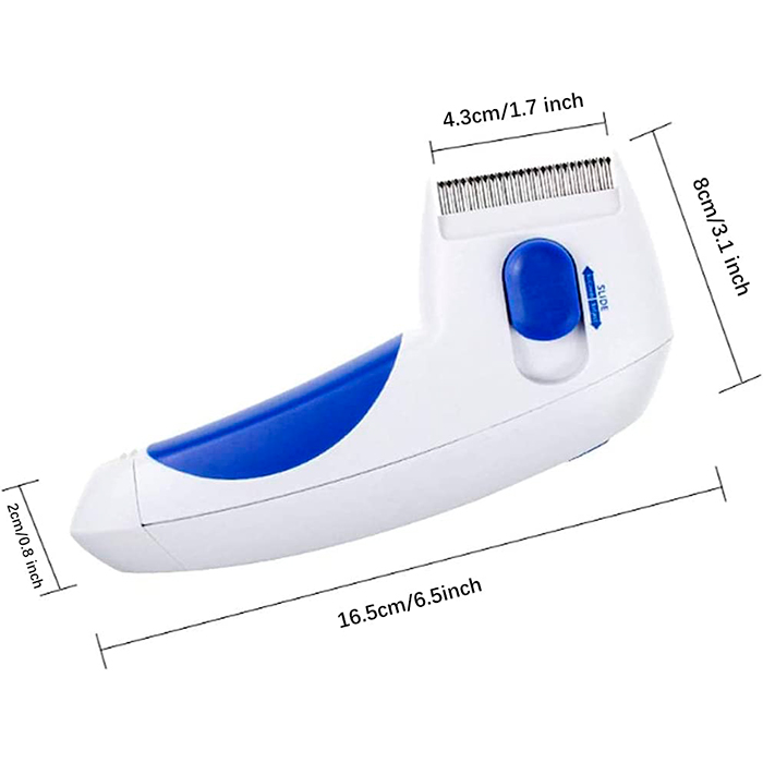FleaComb, pettine antipulci elettrico per rimuovere pulci e grovigli - Image 2