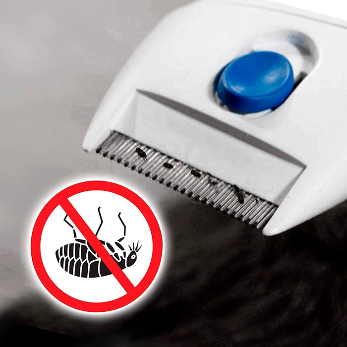 FleaComb, pettine antipulci elettrico per rimuovere pulci e grovigli - Image 4