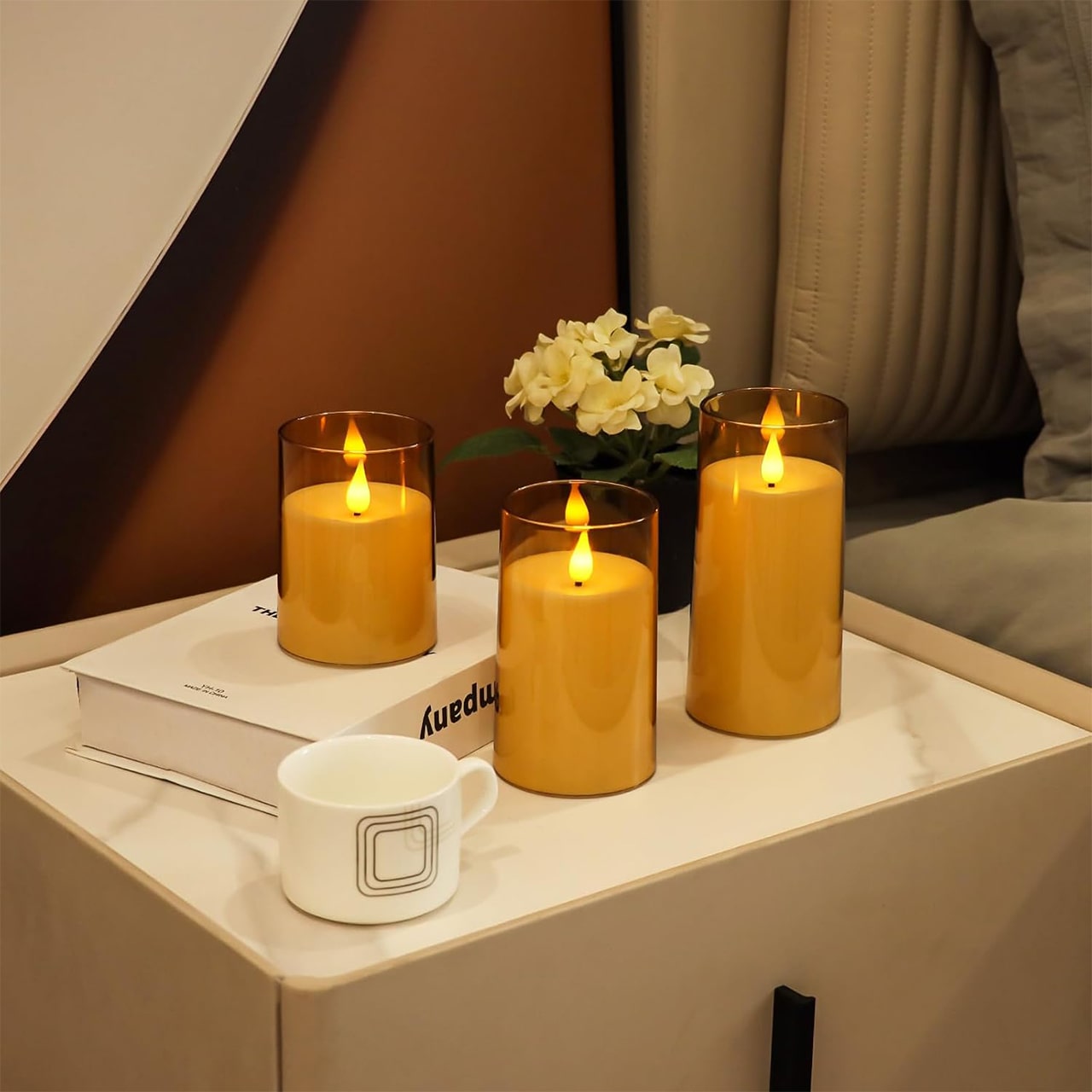 FlickCandles, set di eleganti candele decorative (3 pezzi) - Image 2