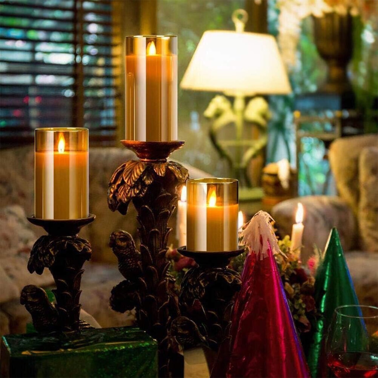 FlickCandles, set di eleganti candele decorative (3 pezzi) - Image 6
